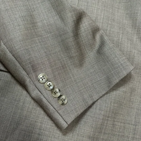 NWT New Perry Ellis Portfolio Wool Brown Blazer Size 48 L